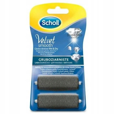  Scholl Velvet Smooth Coarse Foot Care Rotating Heads