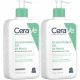 2x CeraVe Hydrating Cleanser Gel 473ml - Dermatologist-Developed Skin Hydration