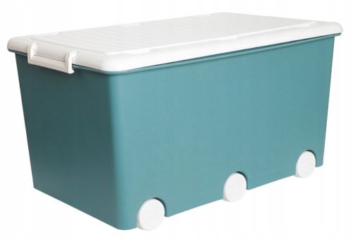 toy container, chest, box, wheels, TEGA