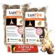 Briquettes, coals and lighters for grilling Luxfire kindling 2 kg