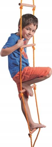 Wooden rope ladder for a child up to 50 kg