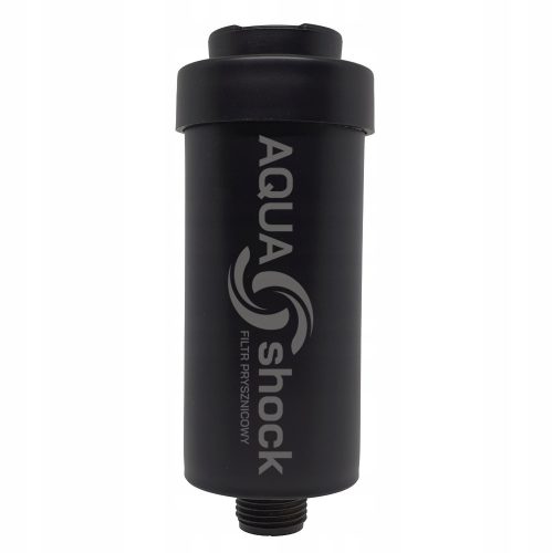  AQUA Shock-Wasserhahnfilter KDF AQUA Shock-Duschfilter Schwarz