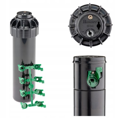  Rotor pop-up sprinkler SRM 4" (10 cm) HUNTER + NOZZLES (4.0 to 9.4 m)