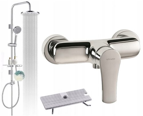 Series of surface-mounted shower sets, Valvex BRAVA