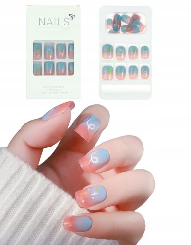  Artificial Nails Tips Ombre P001-12