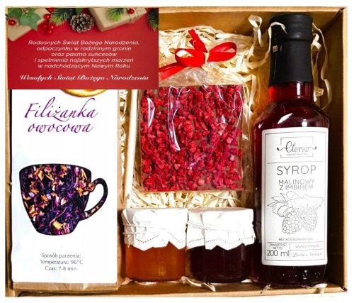  GIFT SET GIFT BASKET TEA AND JAM