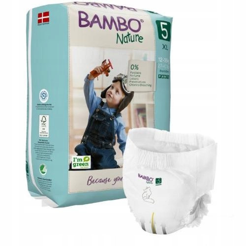  Bambo Nature diaper pants Size 5 19 pcs.