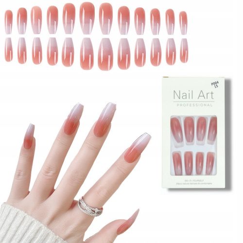  ARTIFICIAL NAILS TIPS OMBRE BALLERINA P004-15