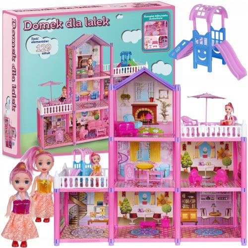  JIMMY dollhouse accessories + 2 60 cm dolls