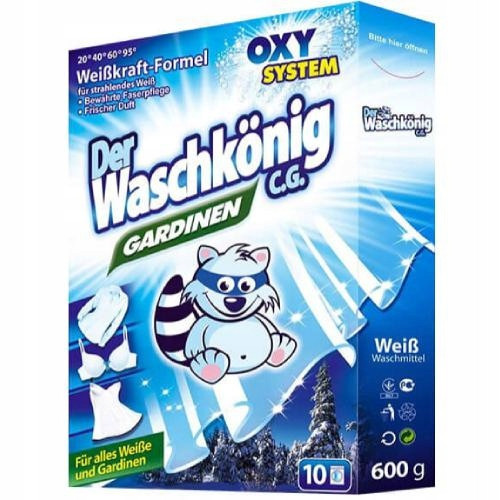  Der Waschkonig white washing powder 0.6 kg