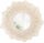  Tutumi wall mirror, circle, wooden frame, 60 x 60 mm