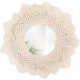  Tutumi wall mirror, circle, wooden frame, 60 x 60 mm