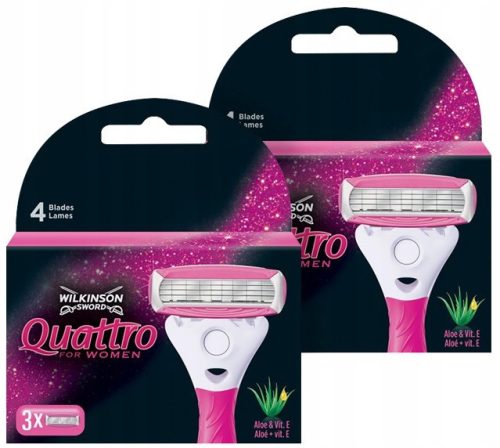  Wilkinson Sword Quattro for women Wilkinson razor refills 3 pcs.