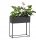  Palazzo Decor Flowerpot 55 cm x 21 x 60 cm White Metal