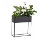  Palazzo Decor Flowerpot 55 cm x 21 x 60 cm White Metal