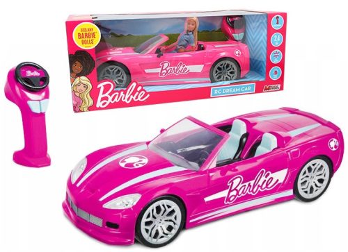  BARBIE Remote-Controlled Pink Convertible Vehicle