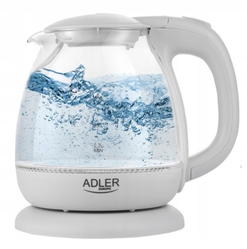  Kettle Adler AD 1283 1100 W 1 l transparent