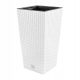  Prosperplast flowerpot 32 cm x 32 x 61 cm diameter 32 cm plastic white