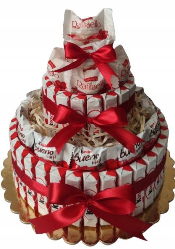  Nibytorcik cake with Kinder and Raffaello sweets 1060 g