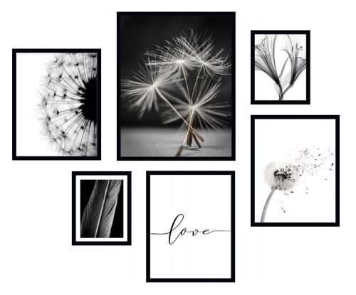 Images au mur 6x POSTER CADRE PHOTO BOHO FRAMES PISSENICE