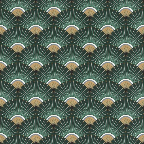 3D VINYL FANS PATTERN WALLPAPERS ON NON-FIELD