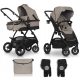  Stroller 2in1 Optimo ADAPTER + TAUPE BAG