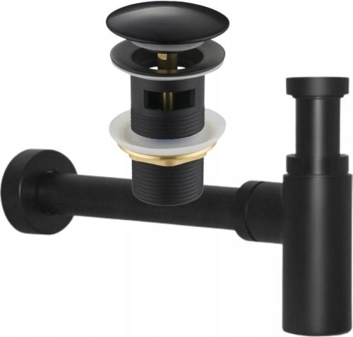 Hydro-Era 5627 washbasin siphon 45 mm black