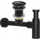 Hydro-Era 5627 washbasin siphon 45 mm black