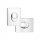  Grohe Skate Air chrome-plated toilet flush button