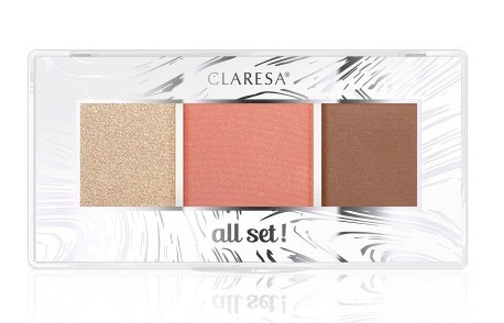  Claresa All Set! 02 All Warm face palette