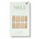  ARTIFICIAL NAILS TIPS NUDE GLITTER P006-14