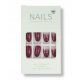  Artificial Nails Tips Burgundy F662-15