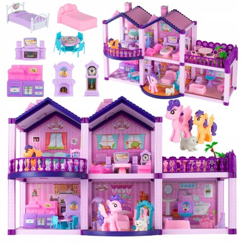  MalPlay Puppenhaus-House for Dolls 38.5 cm