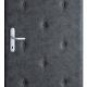  Gockowiak quilted door padding, 95 x 205 cm, shades of grey