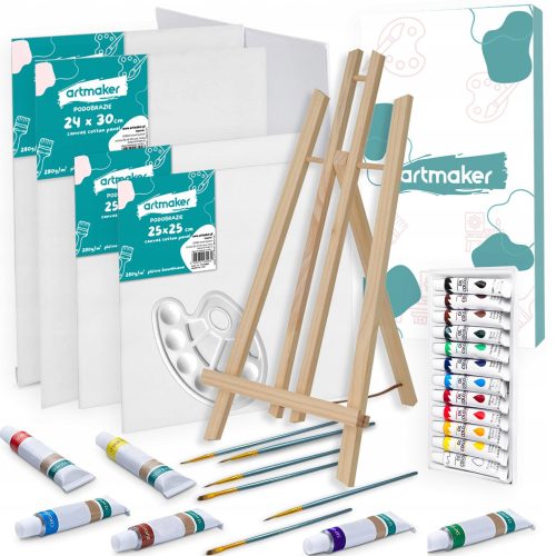  LARGE ARTISTIC PAINTING SET FOR PAINTING