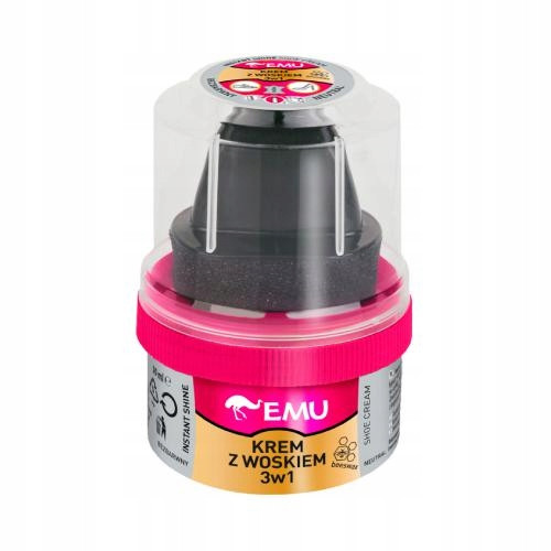  EMU Cream with wax for shoes 3in1 COLOURLESS 50 ml