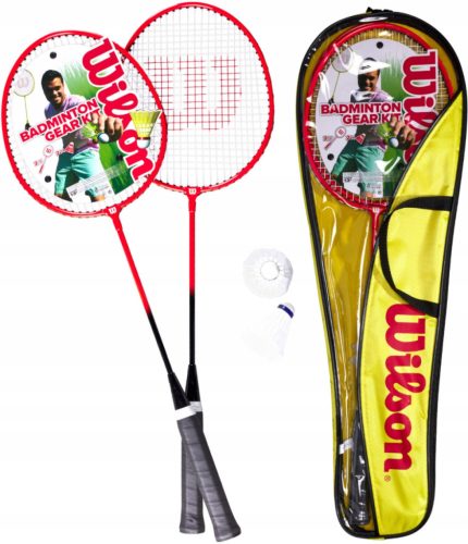 Wilson Badminton Gear Kit Racket with Shuttlecock