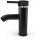 Unitec FOCUS black floor-standing washbasin tap