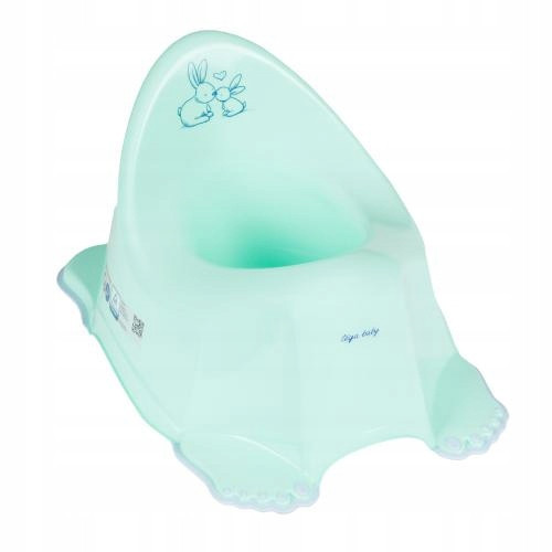  TEGA KR-001-105 Anti-slip potty BUNNIES light green