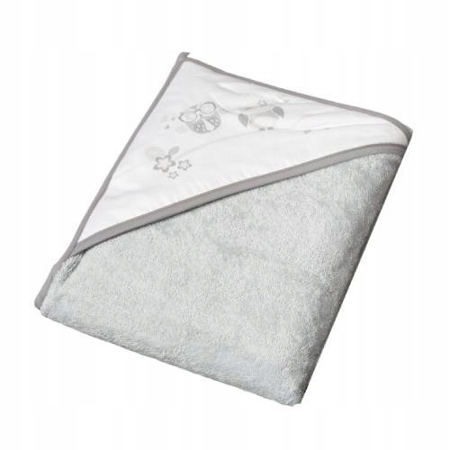  TEGA BABY Bathrobe 100x100cm OWL gray