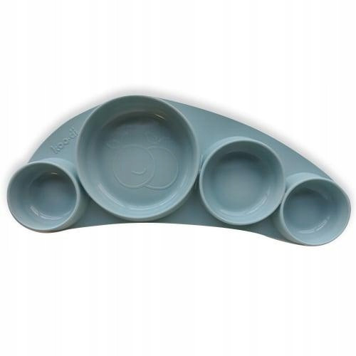  Koo-di plate blue silicone