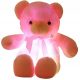  Plush glowing teddy bear LED fluffy plush mascot