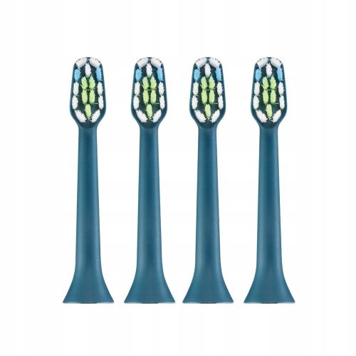  Vitammy Vivo Toothbrush Heads, 4 Pack, Navy Blue