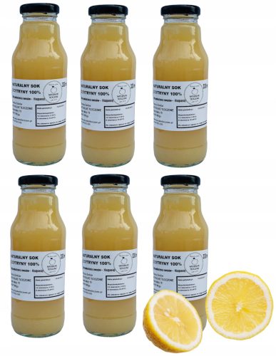  Lemon juice 100% 330 ml (bottled, lemon)