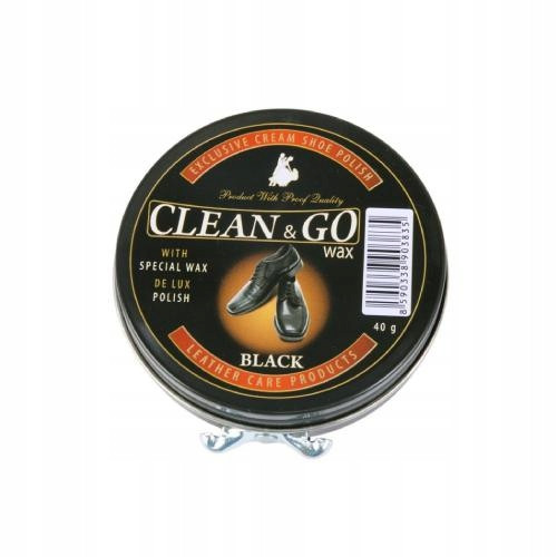  Mattes Shoe Polish Black 40 ml