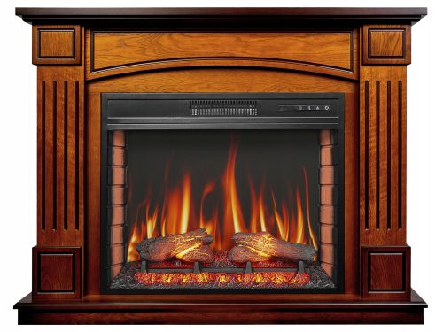 ArtiFlame freestanding fireplace with heating function, antique oak, 1800 W, 116 x 90.5 x 35 cm