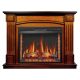 ArtiFlame freestanding fireplace with heating function, antique oak, 1800 W, 116 x 90.5 x 35 cm