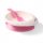  Babyono bowl pink plastic