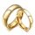  CLASSIC GOLD WEDDING RINGS MADE OF TUNGSTEN