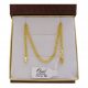  GOLD CHAIN 585 FASHIONABLE MONA LISA 45 cm + ENGRAVING